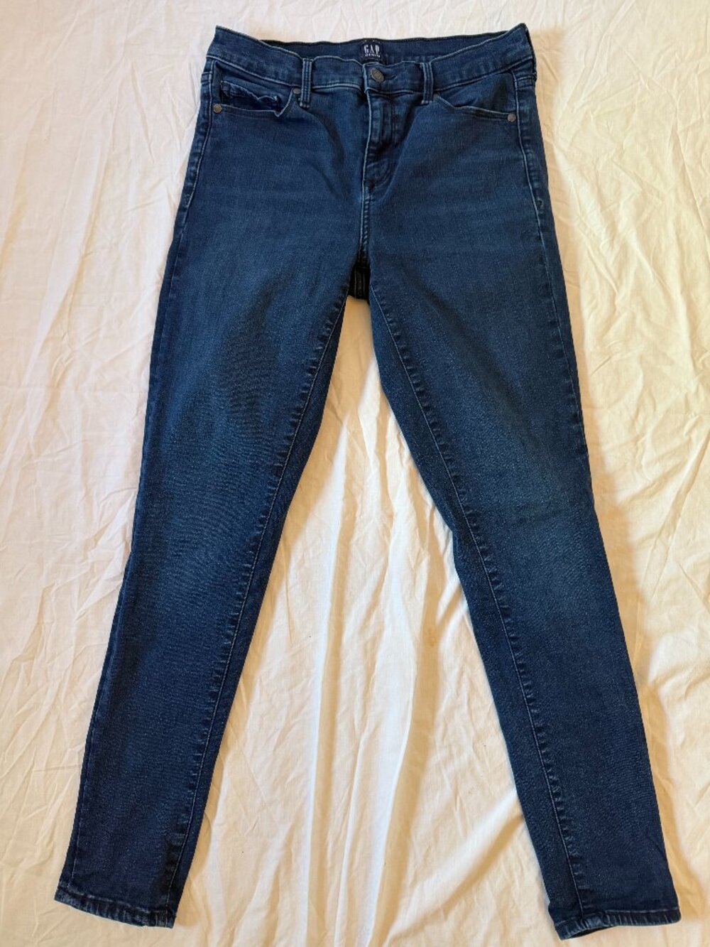 Gap True Skinny Dark Wash Stretch Jeans Women's 29 Regular